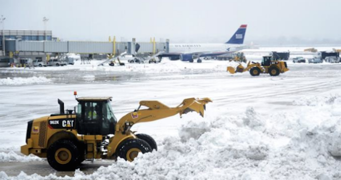 Se espera que mañana la tormenta llegue a ciudades como Washington y Baltimore alrededor del mediodía. Foto: EFE