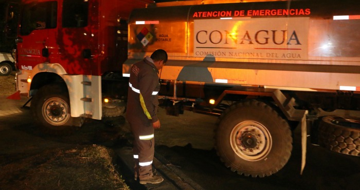 Operativo para el desabasto de agua en la Ciudad de México y la zona conurbada debido a la reparación del sistema Cutzamala. Foto: Cuartoscuro