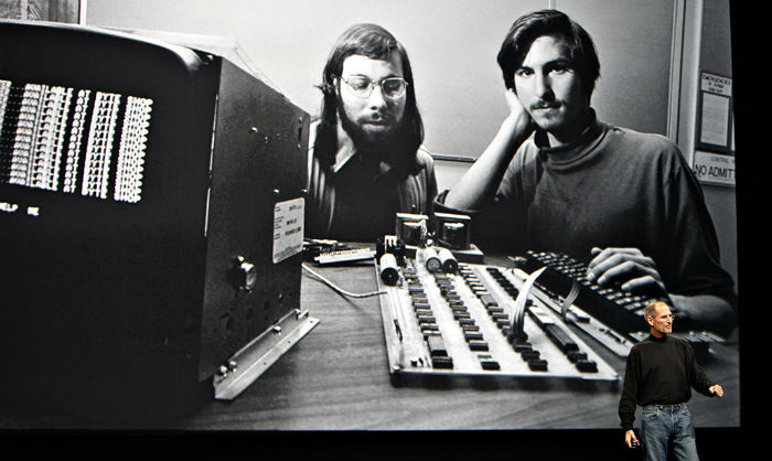 Una imagen icónica del creador de Apple. Foto: Cortesía BBC