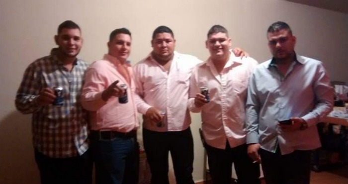 Foto del sábado 9 de enero en la que aparecen cuatro de los jóvenes desaparecidos en Tierra Blanca, Veracruz. Foto: Blog Expediente