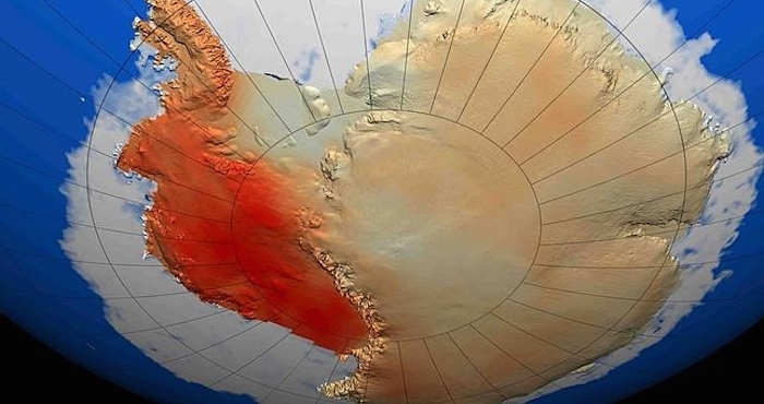 La agencia espacial estadounidense ha publicado un video que muestra en apenas 30 segundos lo rápido que ha avanzado el calentamiento global en estos últimos 135 años. Foto: EFE