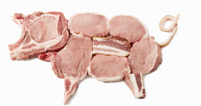 La carne de cerdo sea obligatoria en los menús municipales, incluidas escuelas y guarderías. Foto: Shutterstock