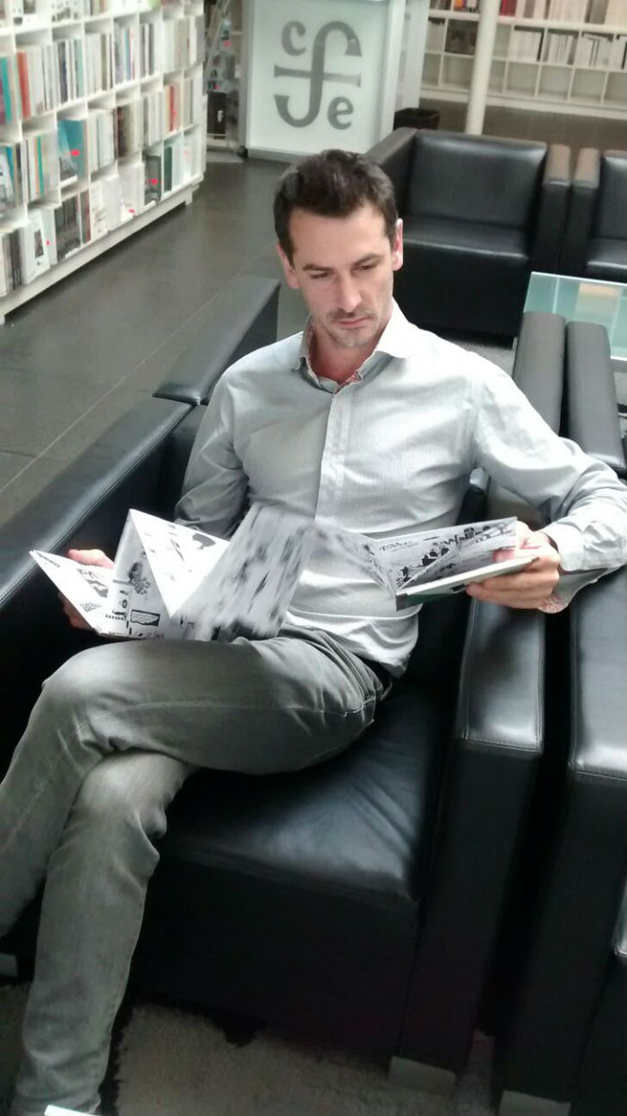 Un friso de seis metros para que camine por allí el padre del arte contemporáneo. Foto: Especial