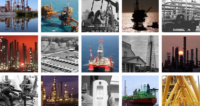 Plataformas petroleras y refinerías componen los activos de Pemex. Foto: Pemex.