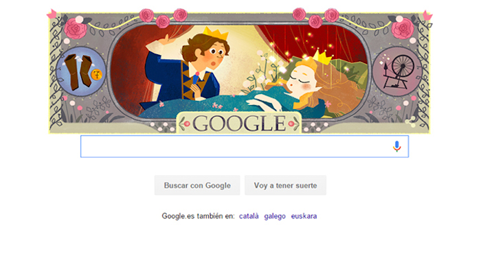 Google homenajea a Perrault. Foto: Especial