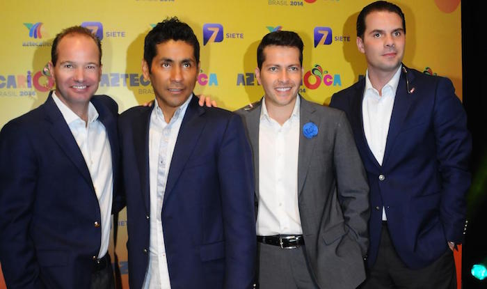 El duopolio televisivo tiene 77.4 por ciento del control de partidos de futbol en México. Foto: TV Azteca