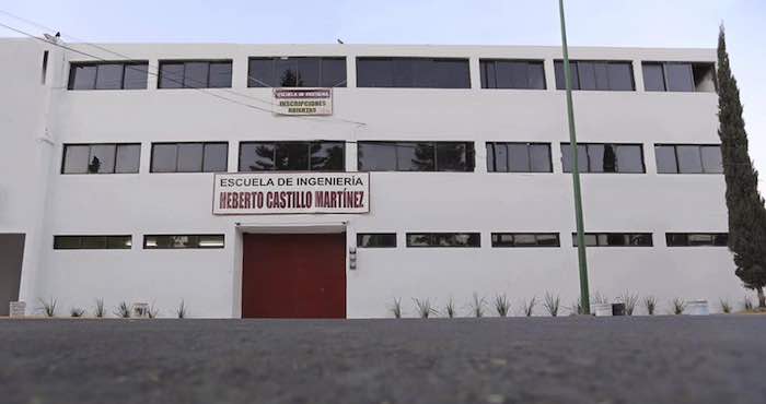 Escuela de Ingeniería Heberto Castillo Martínez, en la delegación Tláhuac. Foto: Especial.