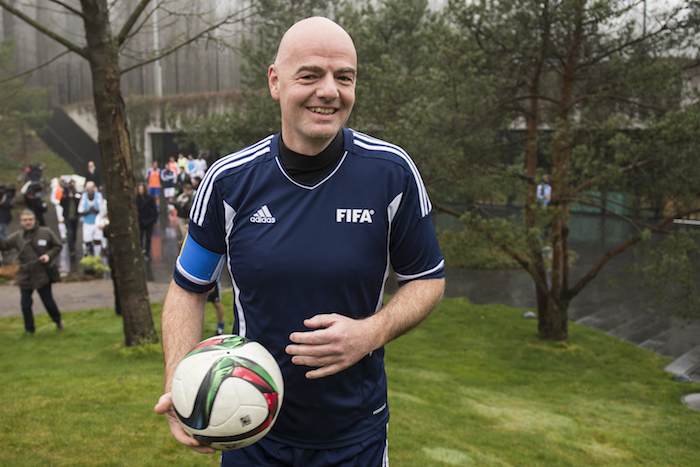 Infantino se convirtió el pasado día 26 en el noveno presidente de la FIFA. Foto: AP