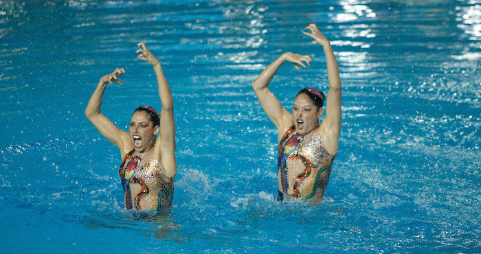 Nuria Diosdado junto a Blanca Delgado en los Panamericanos de 2011. Foto: Cuartoscuro