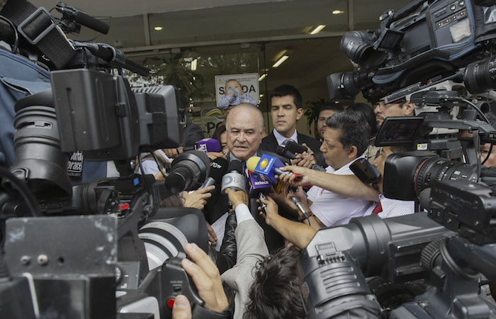 Ruffo fue pesimista en cuanto a la reducción de la impunidad en México sin la participación ciudadana. Foto: Cuartoscuro