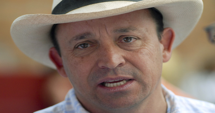 Santiago Uribe, hermano del ex presidente colombiano Alvaro Uribe. Foto: Archivo/AP.