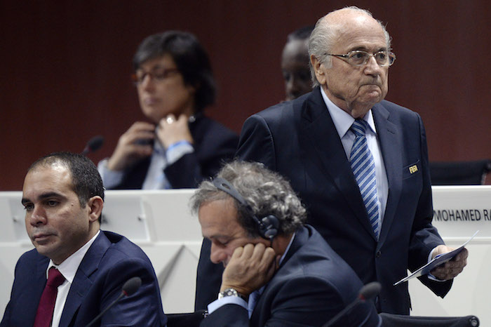 Blatter señaló la importancia de que haya un cambio en la FIFA. Foto: AP