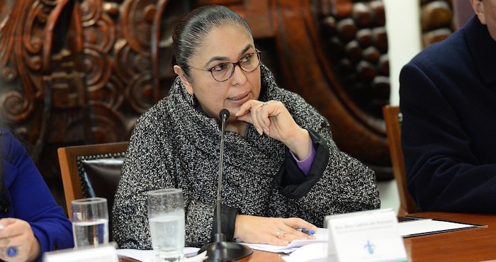 Sandra Ladrón, rectora de la Universidad Veracruzana. Foto: Especial 