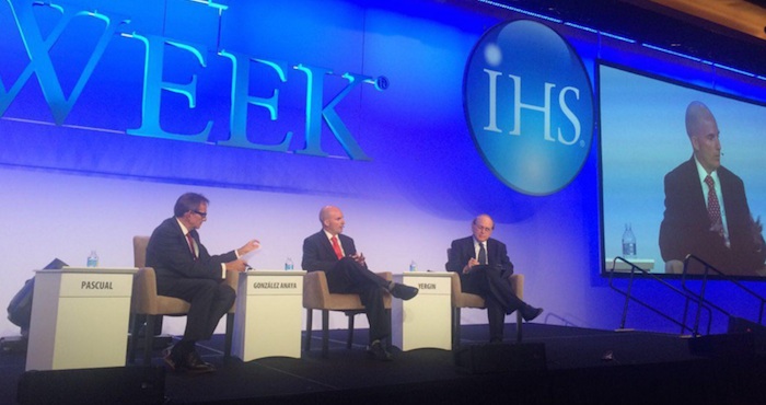 José Antonio González Anaya aseguró que Pemex es una empresa que tiene viabilidad de largo plazo. Foto: Pemex.