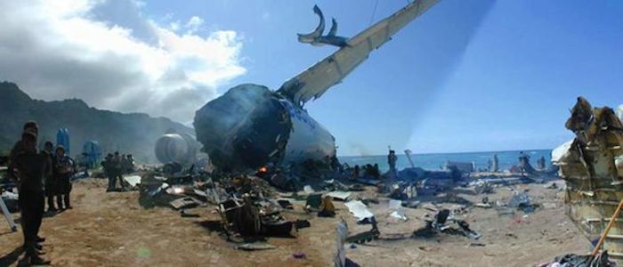 El avión de Lost, de la inexistente Oceanic Airlines. Foto: Especial/ElDiario.es