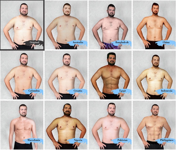 Así es como se ve el hombre "pecfecto". Foto: Superdrug Online Doctor