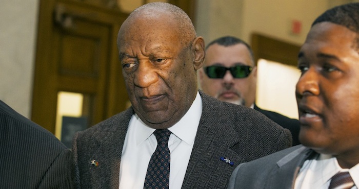 El actor y comediante Bill Cosby llega a una corte Norristown, Pennsylvania. Foto: AP