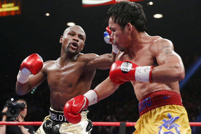 La pelea de Mayweather contra Pacquiao fue duramente criticada. Khan puso el dedo en la llaga. Foto: AP