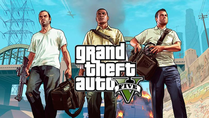 La portada del GTA V. Imagen: Especial