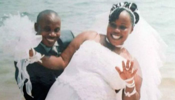 Noela Rukundo y su esposo, Balenga Kalala. Foto: Especial