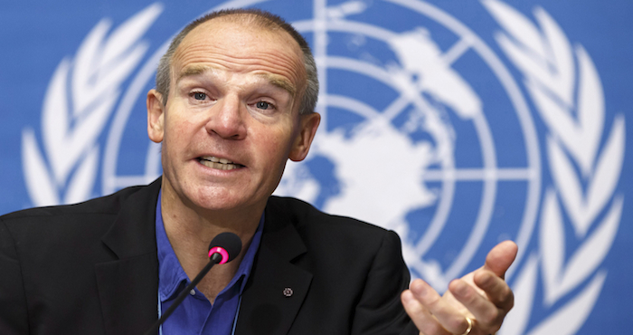 El director de estrategia de la Organización Mundial de la Salud (OMS), Christopher Dye. Foto: EFE/Archivo
