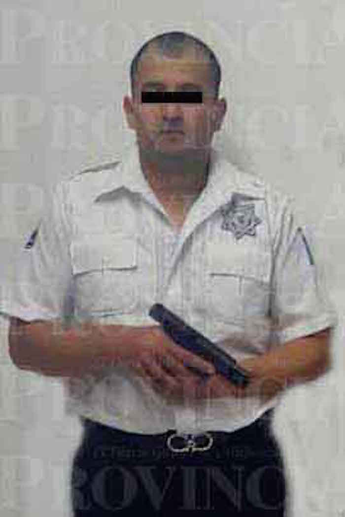 El ex funcionario detenido. Foto: Provincia