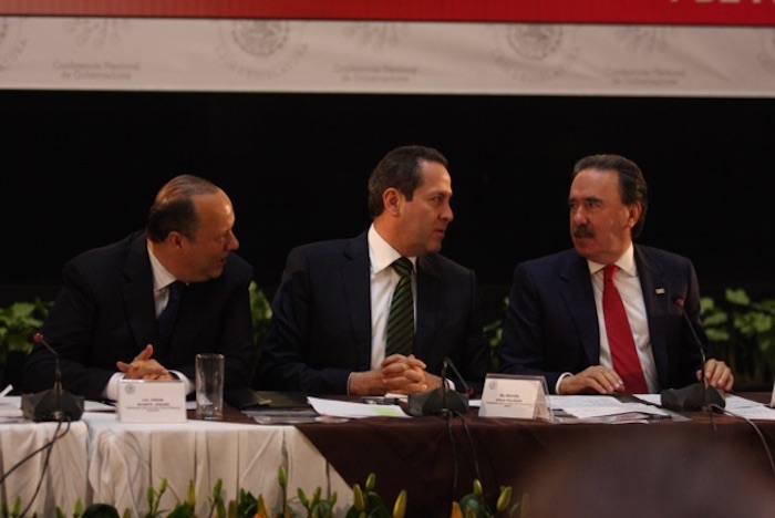 La Conago informó que la solicitud por escrito se entregará mañana para que el Senado legisle y el también llamado mando único, que fue una petición del Presidente Enrique Peña Nieto, sea constitucional. Foto: Valentina López, SinEmbargo