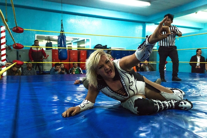 La Diva Salvaje en el ring. Foto: Irving Cabello / Vice