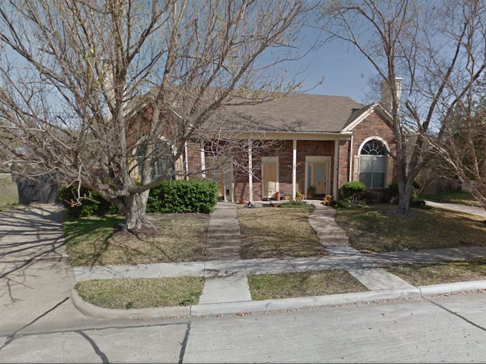 Así era la casa de Lindsay. Foto: Google Maps.