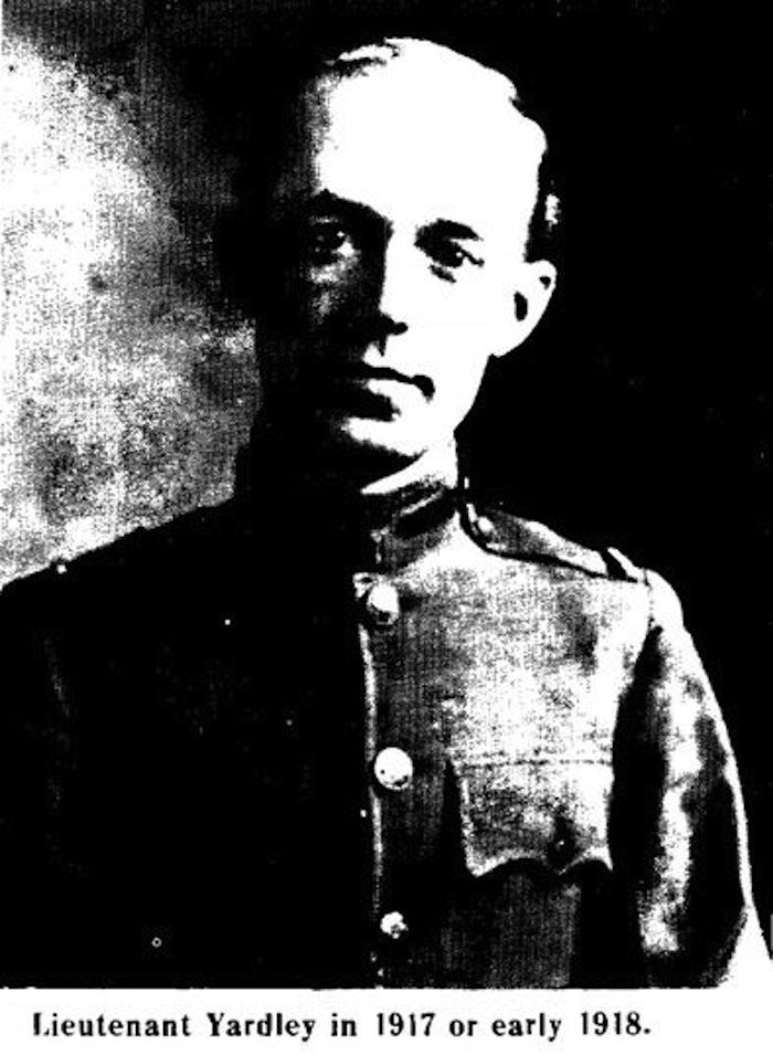 Un jovencísimo Herbert O. Yardley. Foto: NSA