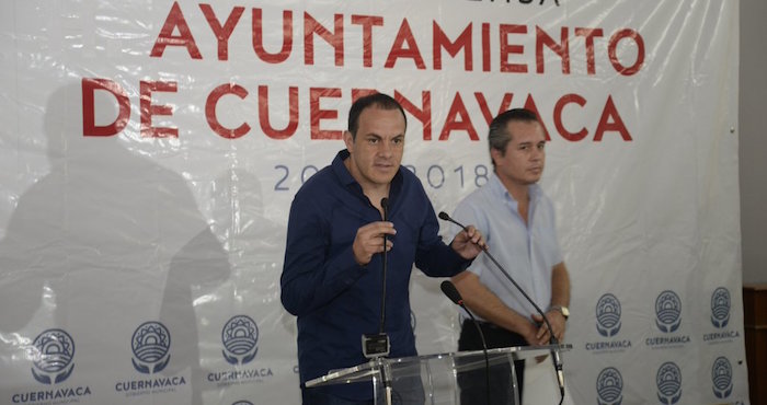 Cuauhtémoc Blanco, Alcalde de Cuernavaca. Foto: Especial