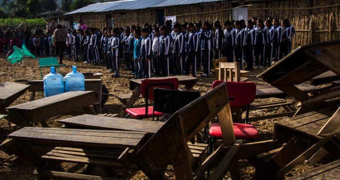 De acuerdo con el programa Escuelas al CIEN de la SEP, se invertirán hasta 2 millones 800 mil pesos en algunas escuelas para mejorar la estructura. Foto: Cuartoscuro