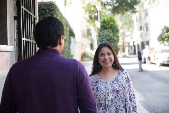 Son marido y mujer, padres de dos niños y conducen La tertulia. Foto: Francisco Cañedo, SinEmbargo