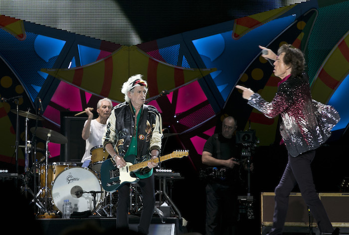 Los Rolling Stones ofrecen un concierto histórico en La Habana, Cuba. Foto: AP