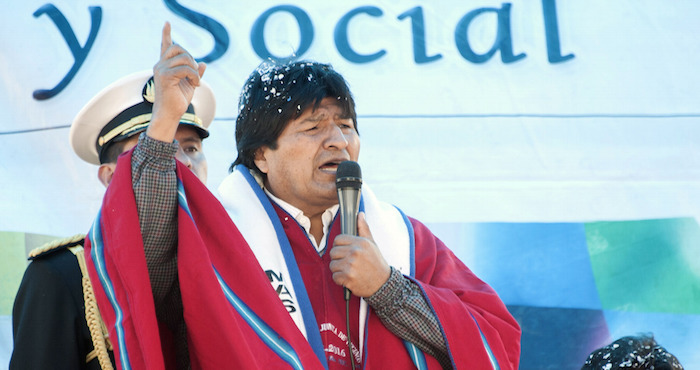 El presidente de Bolivia, Evo Morales. Foto: Xinhua.