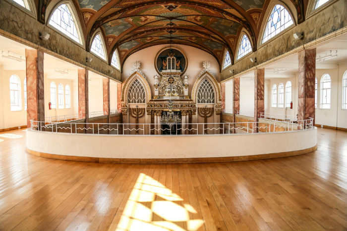 La historia de la sinagoga data de 1922 y fue construida gracias a los donativos de un ciudadano lituano afincado en México. Foto: Francisco Cañedo, SinEmbargo