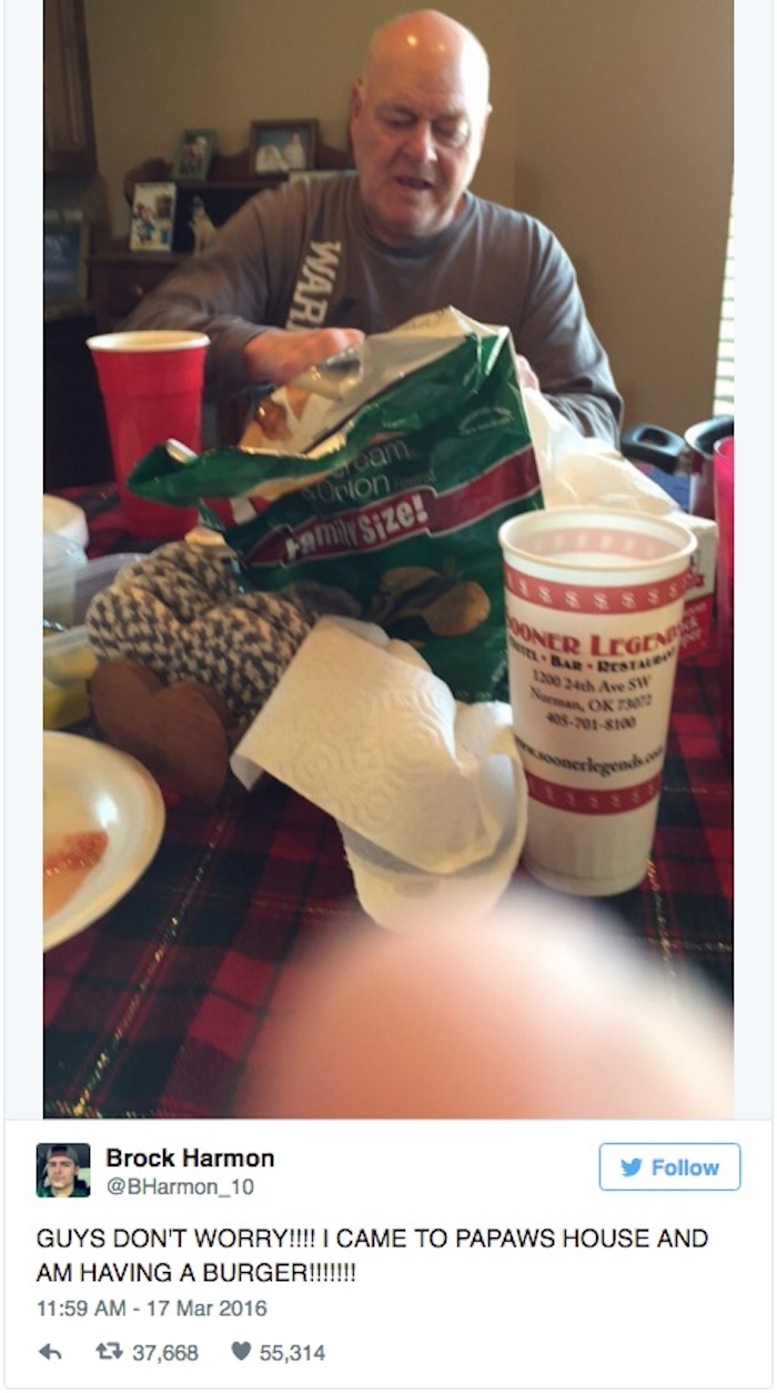 Foto: Twitter vía @BHarmon_10