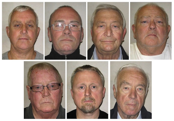 Combo fotográfico elaborado con fotos sin fechar facilitada por la Policía Metropolitana de Londres. Foto: EFE.