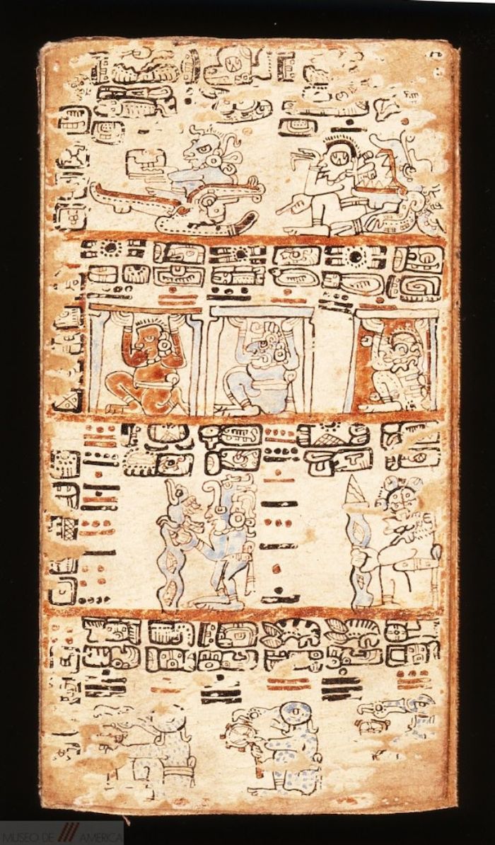 Códice Trocortesiano. Foto: Museo de América de Madrid