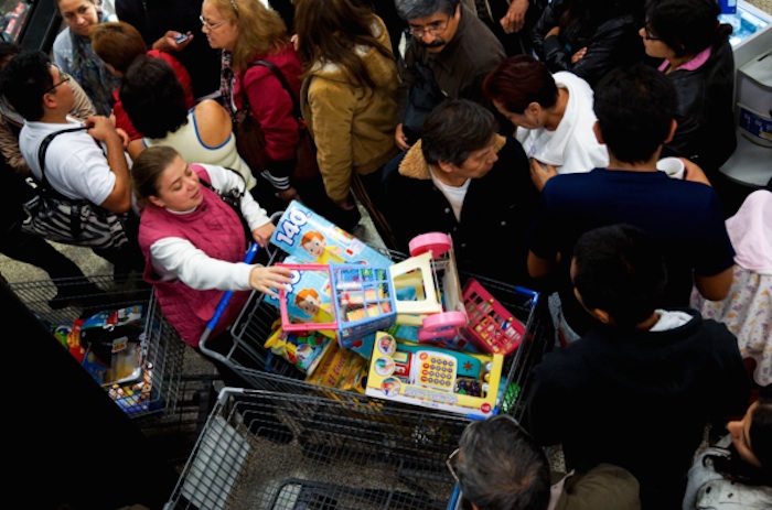 Durante un Buen Fin en México. Foto: Cuartoscuro.