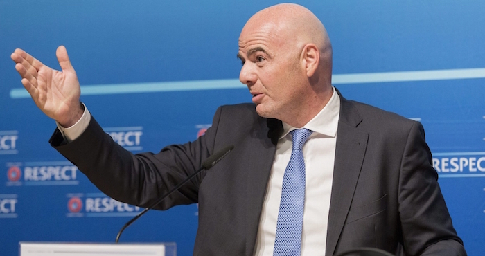 Infantino está ansioso por demostrar que la FIFA se embarcó en una "nueva era" ahora que terminó el reinado de su antecesor Joseph Blatter. Foto: EFE