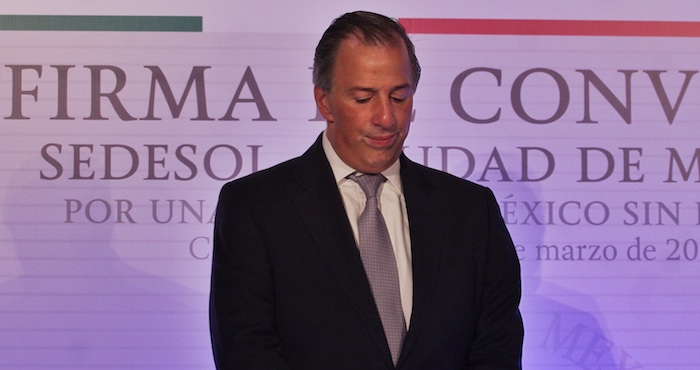José Antonio Meade, Secretario de Desarrollo Social. Foto: Cuartoscuro.
