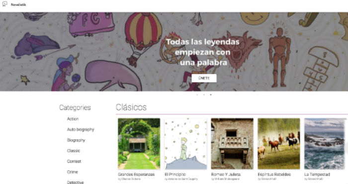También mejoraron su diseño para hacerlo responsivo. Imagen: Novelistik.com