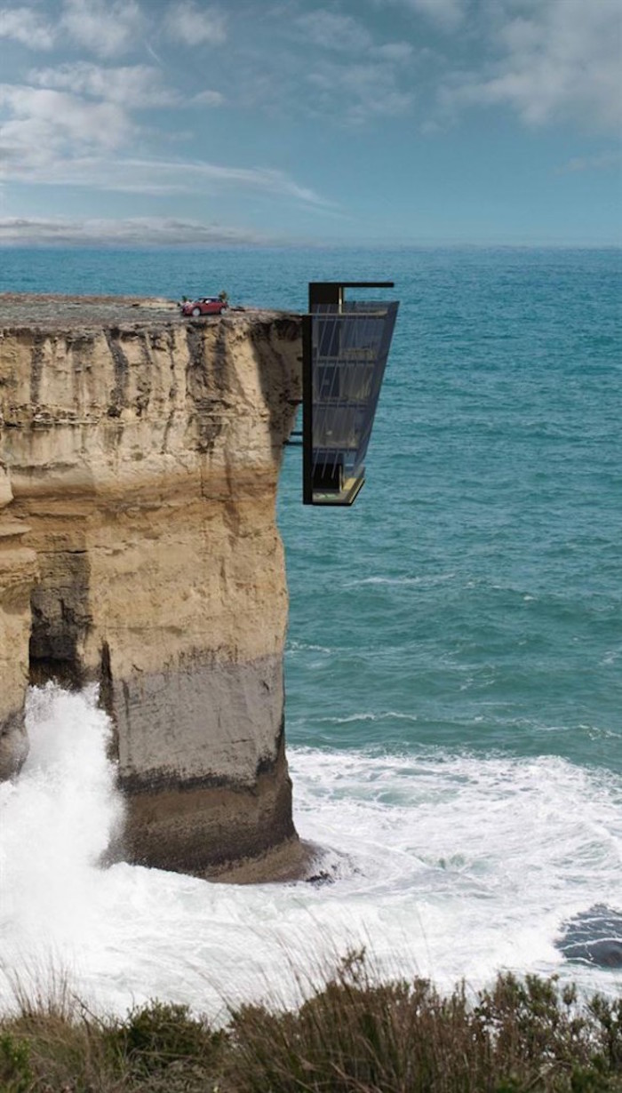 El diseño del proyecto, que fue concebido por la empresa local Modscape, que se inspiró en los percebes. Foto: Modscape