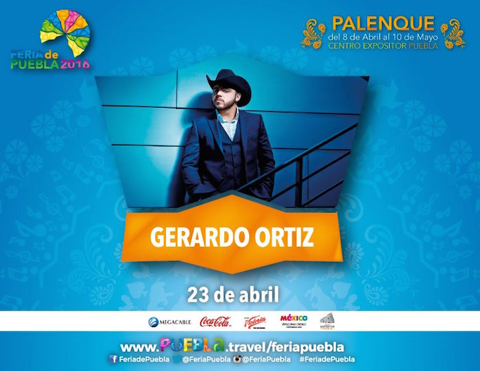 El póster en el cual se anunciaba la presentación del cantante. Foto: especial.