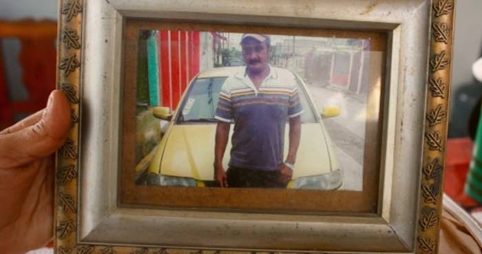 Una fotografía de Lino Cruz Campos, el hombre que desapareció, como muchos otros, en Veracruz. Foto: Blog Expediente.