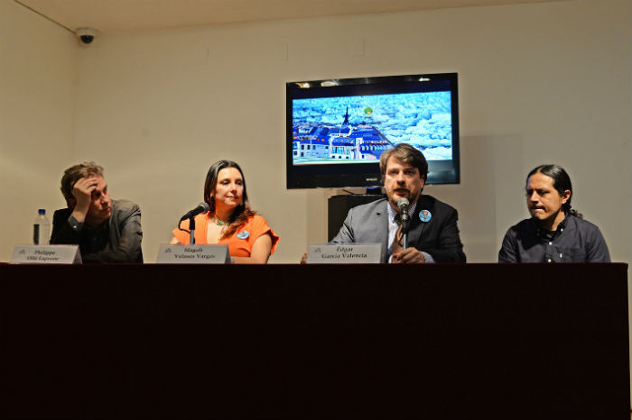 Presentación del programa de la FILU en Bellas Artes. Foto: Secretaría de Cultura