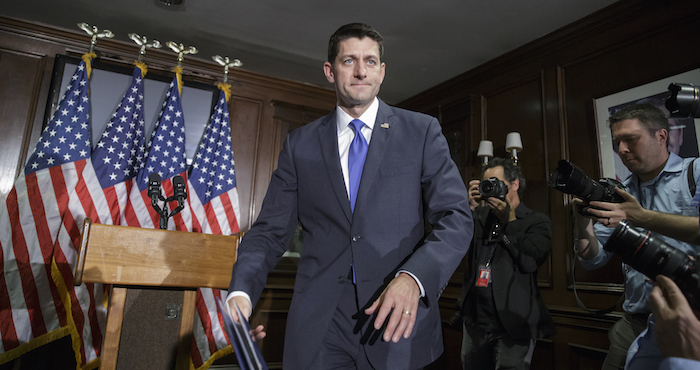 El presidente de la Cámara de Representantes, Paul Ryan. Foto: Archivo/AP.