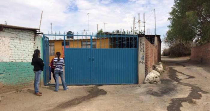 Casa de los familiares desaparecidos en San Fernando. Foto: Edith Domínguez, Zona Franca.