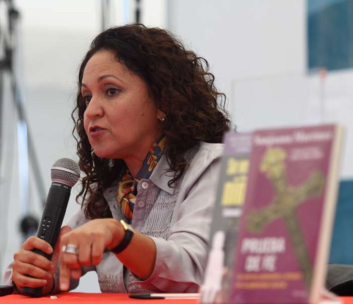 La periodista Sanjuana Martínez. Foto: Cuartoscuro